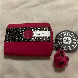 NWT Brightrose Kipling Wallet
